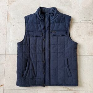Duck Head Dark Blue Quilted Vest